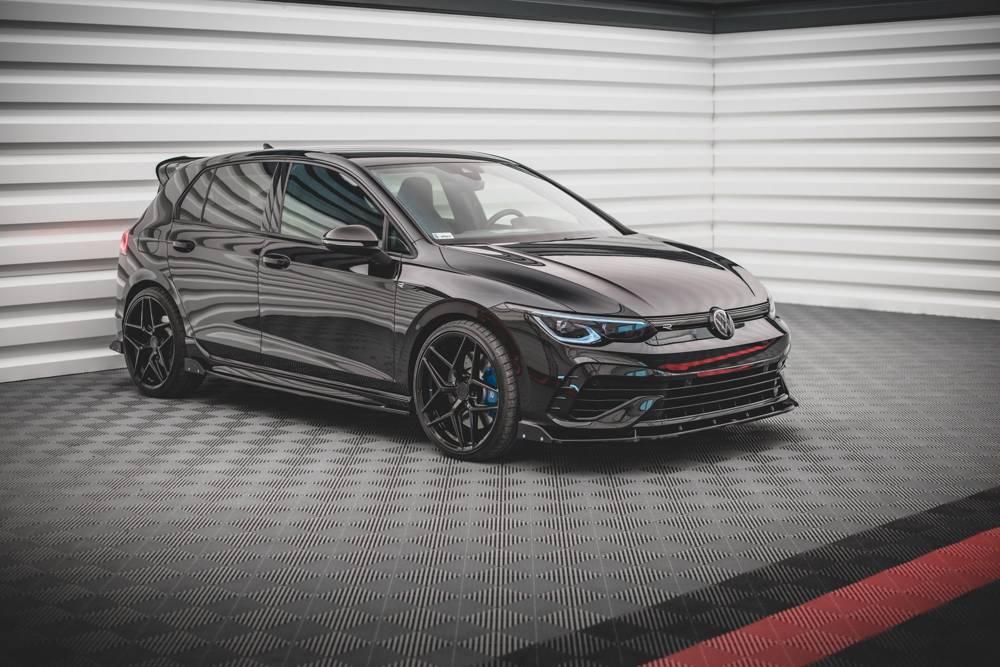 Seitenschweller Erweiterung V.2 mit Flaps für VW Golf 8 GTI / GTI Clubsport von Maxton Design