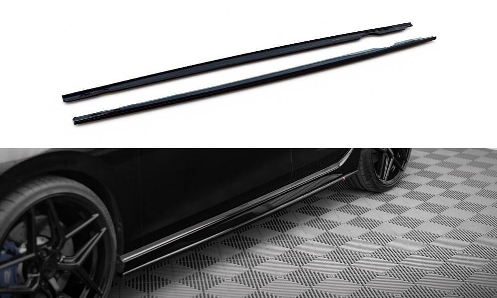 Seitenschweller Erweiterung V.2 mit Flaps für VW Golf 8 GTI / GTI Clubsport von Maxton Design