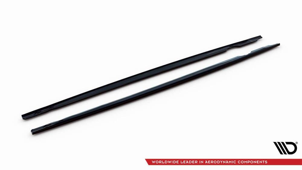 Seitenschweller Erweiterung V.2 mit Flaps für VW Golf 8 GTI / GTI Clubsport von Maxton Design
