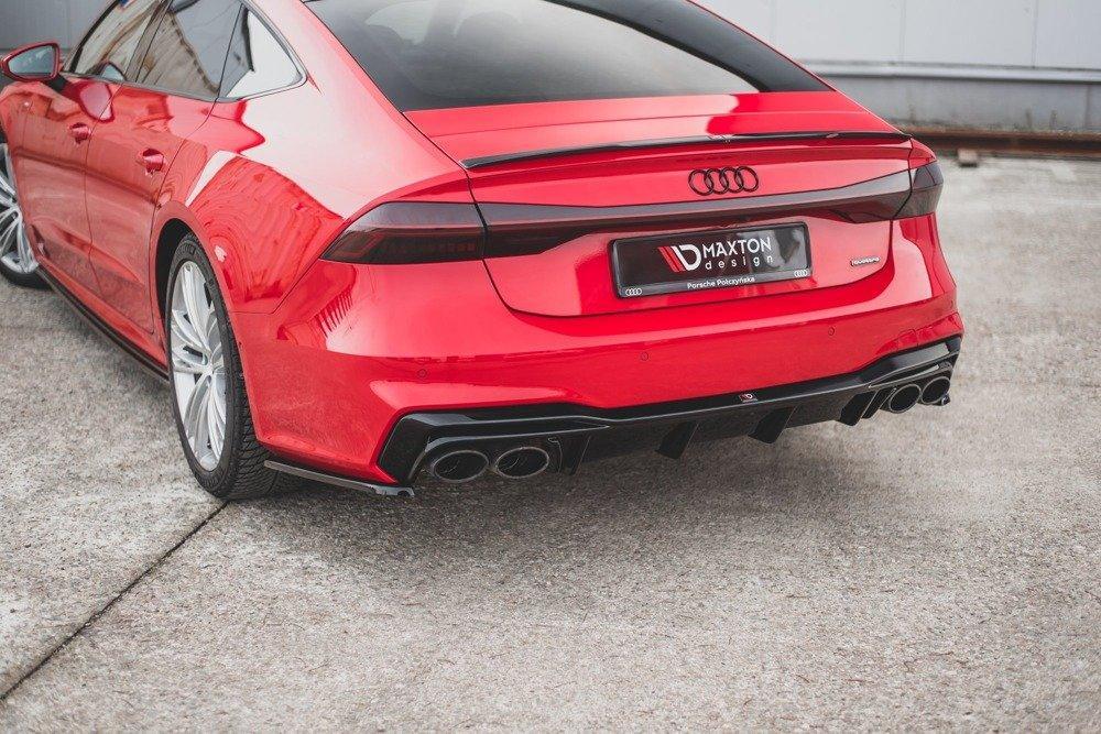 Seitliche Heck Diffusor Erweiterung für Audi S7 C8 von Maxton Design