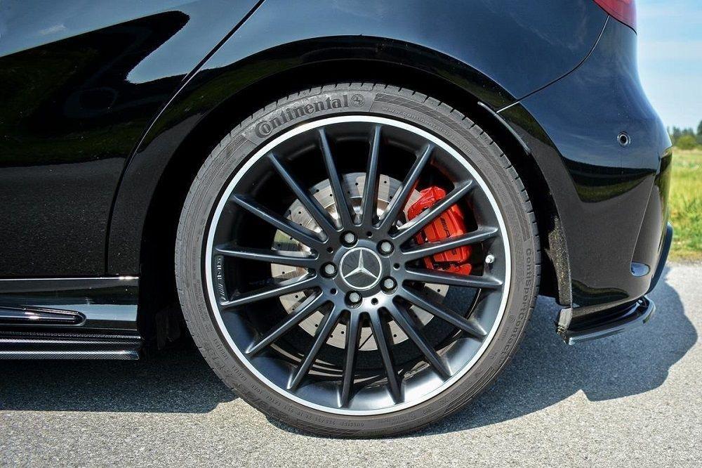 Seitliche Heck Diffusor Erweiterung für Mercedes A-Klasse W176 AMG Facelift von Maxton Design - UPGRADEMYCAR