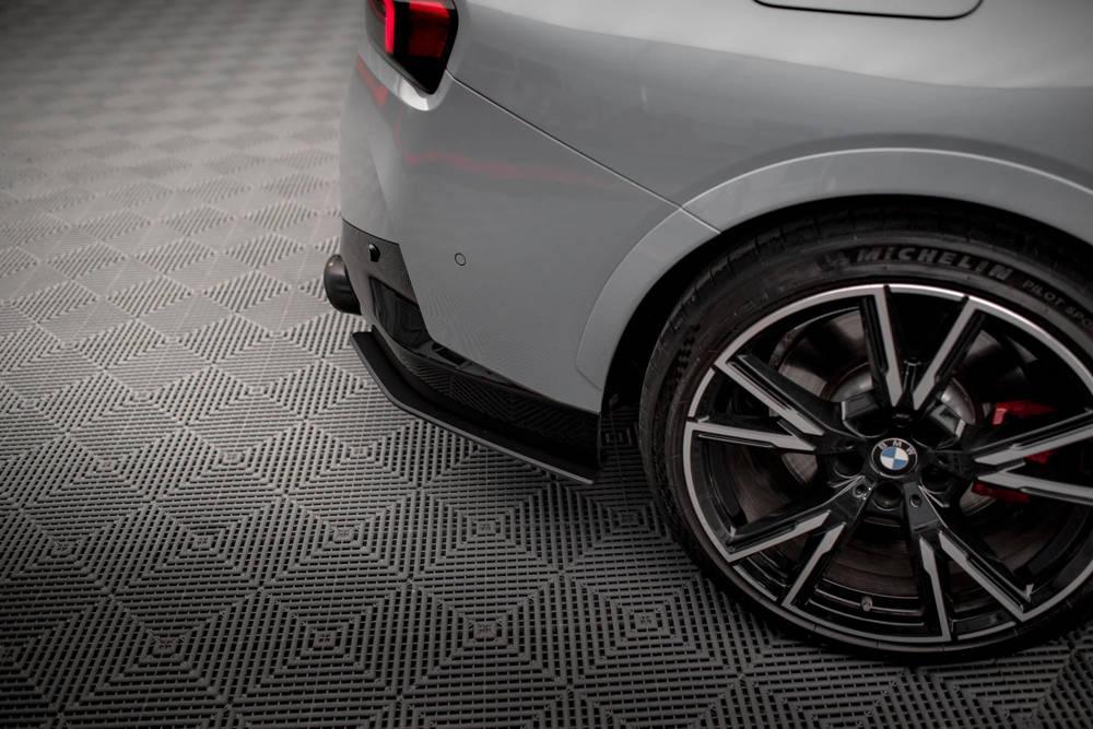 Seitliche Heck Diffusor Erweiterung V.2 für Audi A4 B9 8W S-Line von Maxton Design