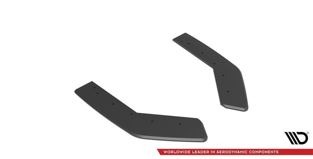 Seitliche Heck Diffusor Erweiterung V.2 für Audi A4 B9 8W S-Line von Maxton Design