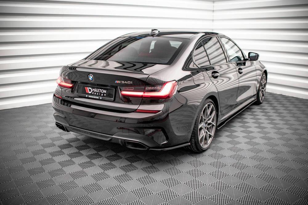 Seitliche Heck Diffusor Erweiterung V.4 für BMW 3er G20 / G21 M-Paket von Maxton Design