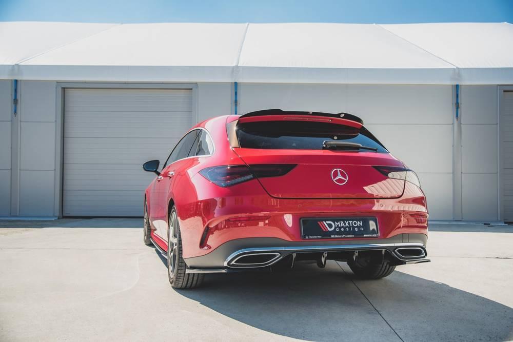 Spoiler Cap für Mercedes CLA Shooting Brake AMG-LINE (X118) von Maxton Design - UPGRADEMYCAR