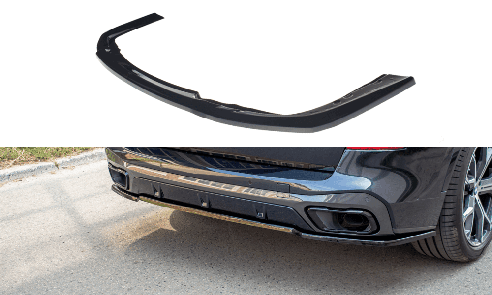 Zentraler hinterer Splitter für BMW X5 G05 mit M-Paket von Maxton Design