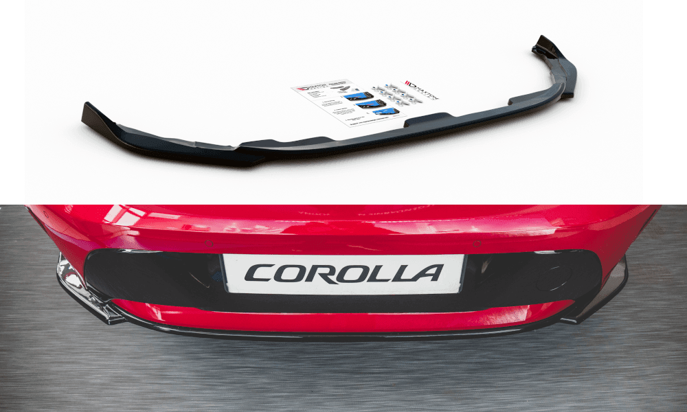 Zentraler Hinterer Splitter für Toyota Corolla E210 Hatchback von Maxton Design