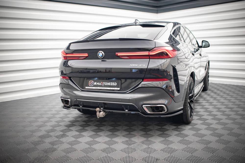 Zentraler Hinterer Splitter V.3 für BMW X6 M-Paket G06 von Maxton Design